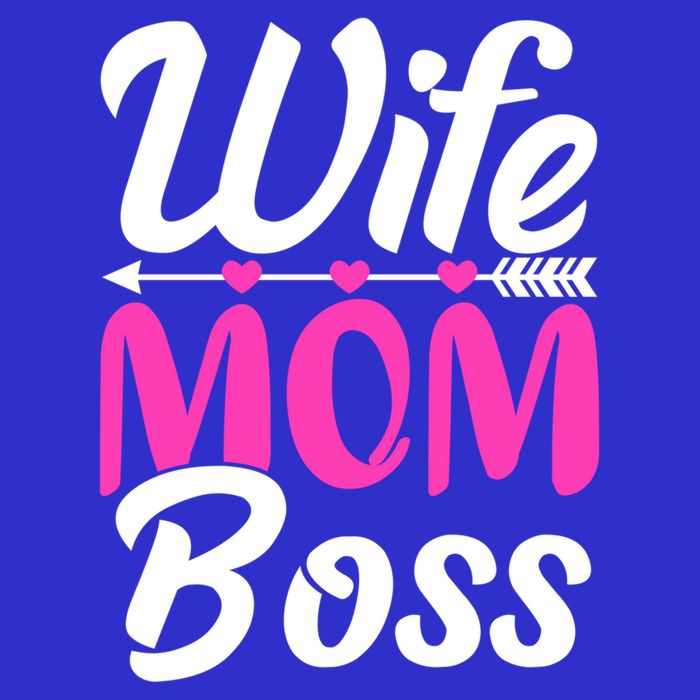 Funny Wife Mom Boss MotherS Day Gift T-Shirt