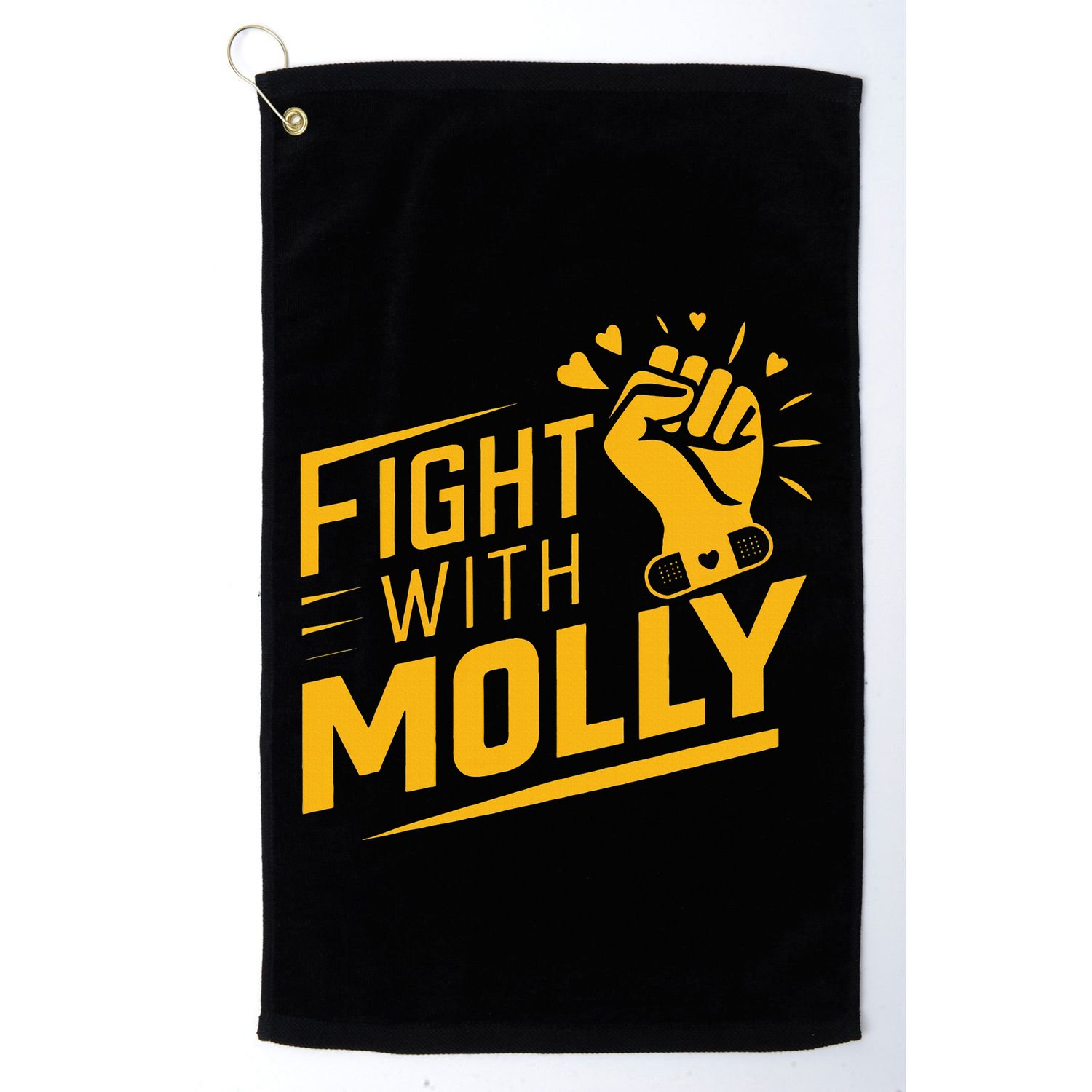 Fight With Molly Stem Cell Cancer Warrior Golf Towel