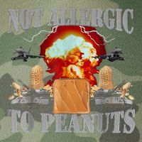 Funny Weird Meme Not Allergic To Peanut Cursed Peanut Butter Legacy Tie Dye Trucker Hat