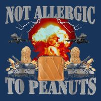 Funny Weird Meme Not Allergic To Peanut Cursed Peanut Butter Infant Baby Jersey Bodysuit