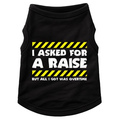 Funny Work Meme Working Overtime Funny Factory Worker Doggie Tank