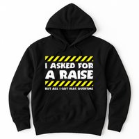 Funny Work Meme Working Overtime Funny Factory Worker Hoodie