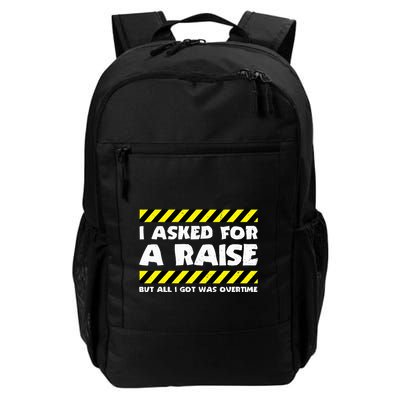 Funny Work Meme Working Overtime Funny Factory Worker Backpack