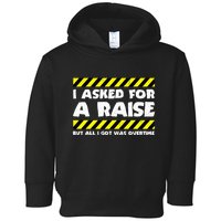 Funny Work Meme Working Overtime Funny Factory Worker Toddler Hoodie