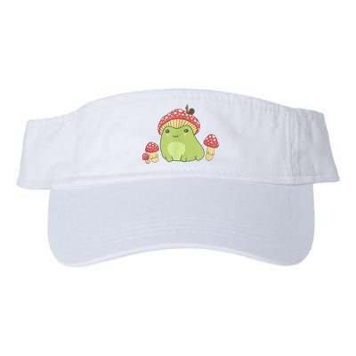 Frog With Mushroom Hat & Snail Cottagecore Aesthetic Visor