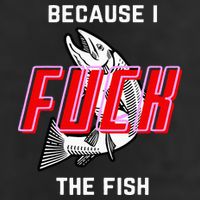 Fish Want Me Women Fear Me Because I The Fish 7 Panel Mesh Trucker Snapback Hat