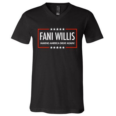 FANI WILLIS Making America Great Again! V-Neck T-Shirt