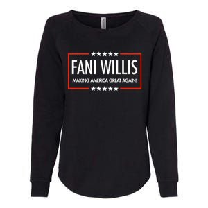 FANI WILLIS Making America Great Again! Womens California Wash Sweatshirt