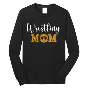 Funny Wrestling Mom Gift Funny Wrestling Gift For Women Wrestler Mom Gift Long Sleeve Shirt