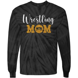 Funny Wrestling Mom Gift Funny Wrestling Gift For Women Wrestler Mom Gift Tie-Dye Long Sleeve Shirt