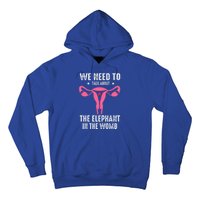 Funny We Need To Talk About The Elephant In The Womb Hoodie