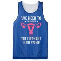 Funny We Need To Talk About The Elephant In The Womb Mesh Reversible Basketball Jersey Tank