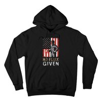 Funny Welding No Flux Given Vintage Welder American Flag Hoodie