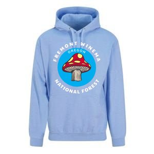 Fremont Winema National Forest Oregon Or Mushroom Vacation Great Gift Unisex Surf Hoodie