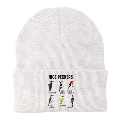 Funny Woodpecker Nice Peckers Bird Watching Beanie