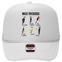 Funny Woodpecker Nice Peckers Bird Watching Trucker Hat