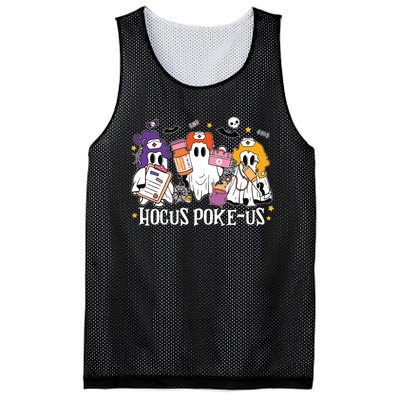 Funny Witches Nurse Spooky Nurse Costume Halloween Nursing Mesh Reversible Basketball Jersey Tank