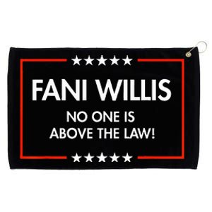 Fani Willis No One Is Above The Law Grommeted Golf Towel