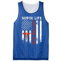 Fire Wife Nurse Life Firefighter Wife Nurse Gift Mesh Reversible Basketball Jersey Tank