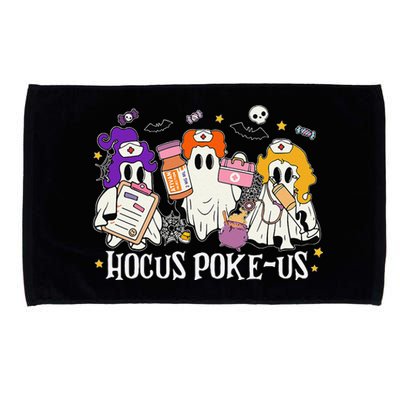 Funny Witches Nurse Spooky Nurse Costume Halloween Nursing Gift Microfiber Hand Towel