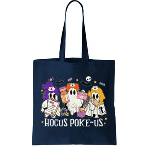 Funny Witches Nurse Spooky Nurse Costume Halloween Nursing Tote Bag