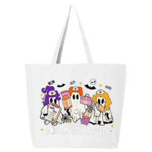 Funny Witches Nurse Spooky Nurse Costume Halloween Nursing 25L Jumbo Tote