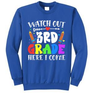 Funny Watch Out 3Rd Grade Here I Come Back To School Great Gift Sweatshirt