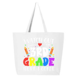 Funny Watch Out 3Rd Grade Here I Come Back To School Great Gift 25L Jumbo Tote