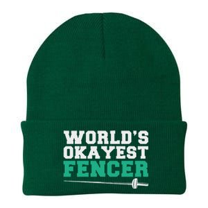 Fencing Worlds Okayest Fencer Knit Cap Winter Beanie