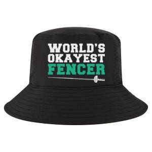 Fencing Worlds Okayest Fencer Cool Comfort Performance Bucket Hat