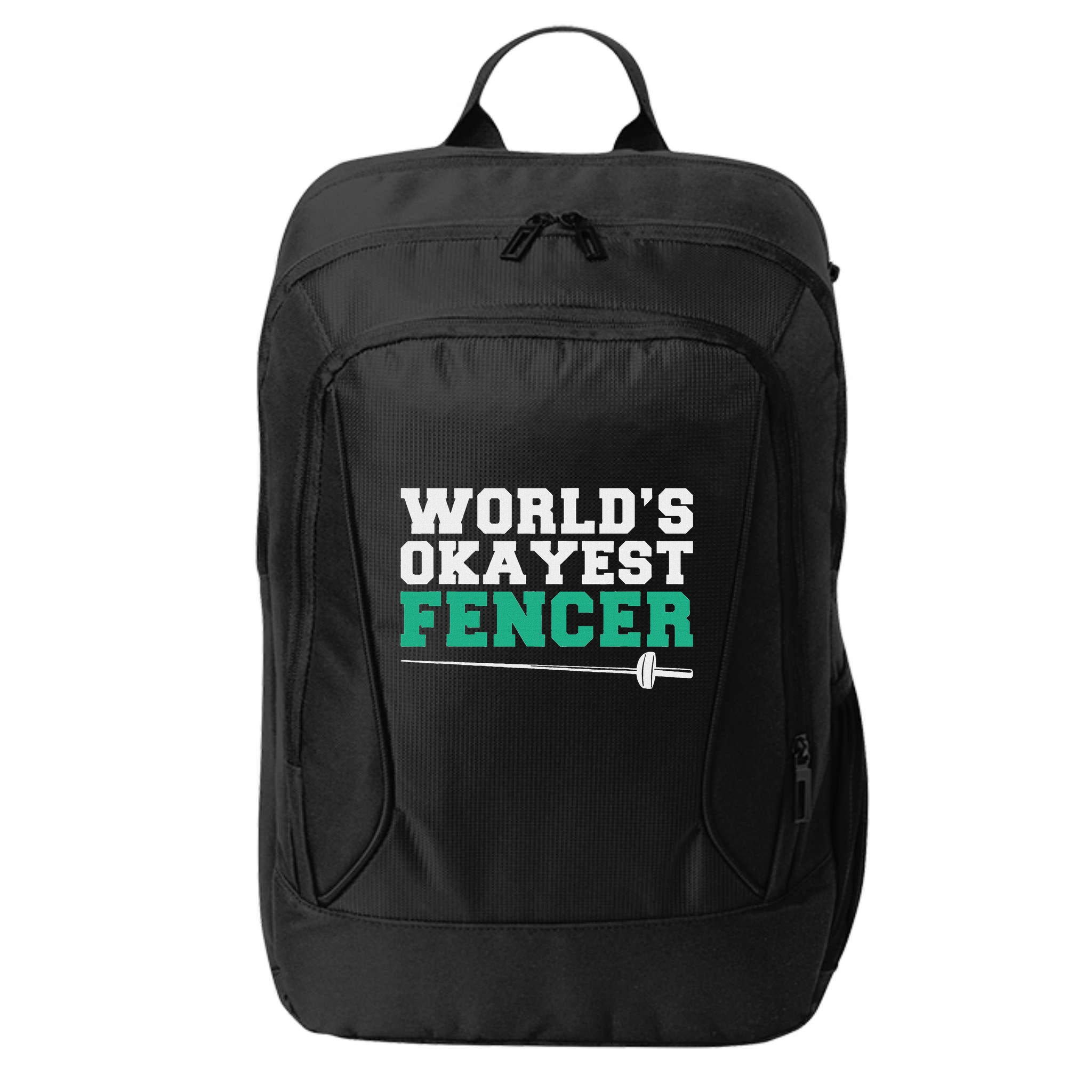 Fencing Worlds Okayest Fencer City Backpack