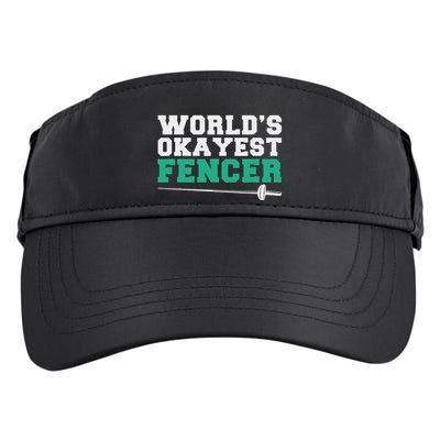 Fencing Worlds Okayest Fencer Adult Drive Performance Visor