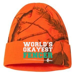 Fencing Worlds Okayest Fencer Kati Licensed 12" Camo Beanie