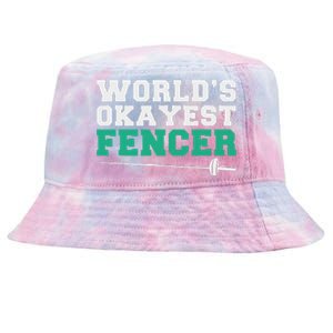 Fencing Worlds Okayest Fencer Tie-Dyed Bucket Hat