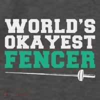 Fencing Worlds Okayest Fencer Vector Backpack
