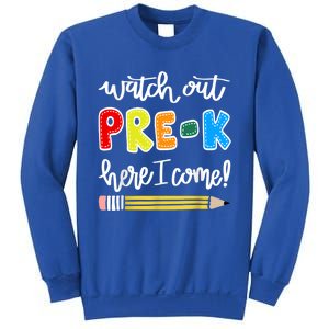 Funny Watch Out PreK Here I Come Back To School Meaningful Gift Sweatshirt