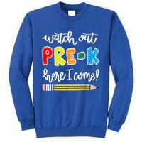 Funny Watch Out PreK Here I Come Back To School Meaningful Gift Sweatshirt