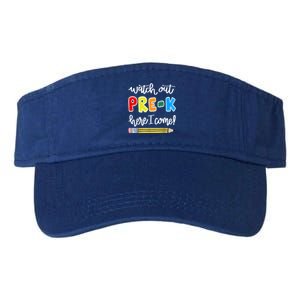 Funny Watch Out PreK Here I Come Back To School Meaningful Gift Valucap Bio-Washed Visor