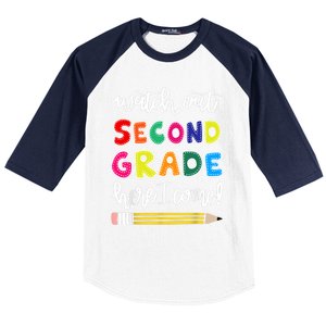 Funny Watch Out Second Grade Here I Come Back To School Gift Baseball Sleeve Shirt