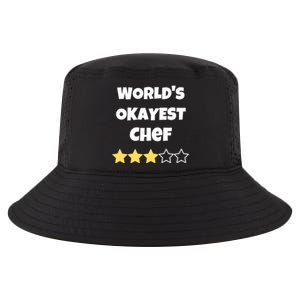 Funny Worlds Okayest Chef Cook Gift Average Star Meaningful Gift Cool Comfort Performance Bucket Hat