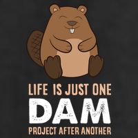 Funny Woodworking One Dam Project After Another Beaver Gift Adult Drive Performance Visor