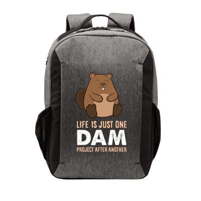 Funny Woodworking One Dam Project After Another Beaver Gift Vector Backpack