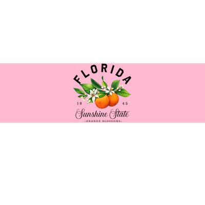 Florida Watercolor Orange Blossoms Bumper Sticker