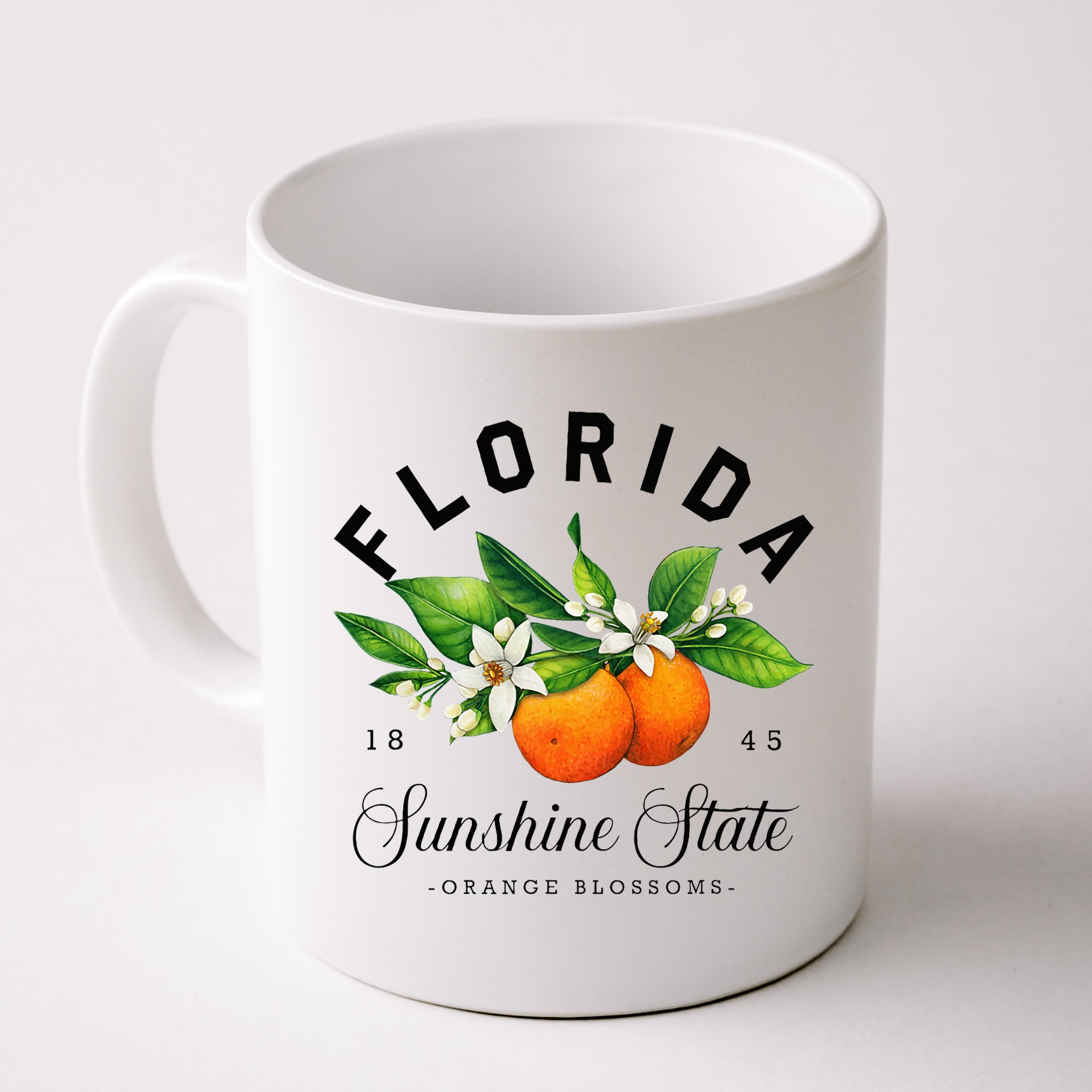 Florida Watercolor Orange Blossoms Mug