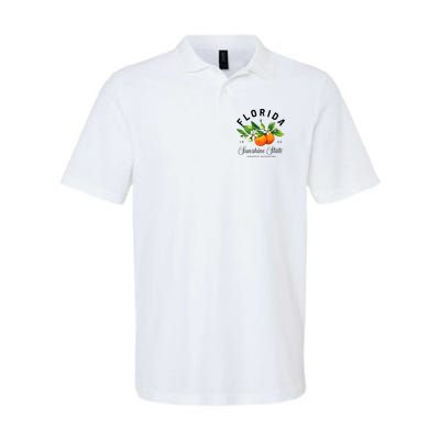 Florida Watercolor Orange Blossoms Polo