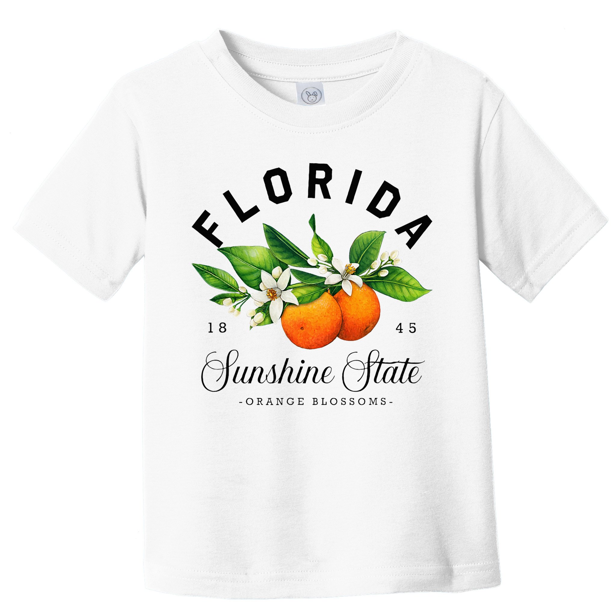 Florida Watercolor Orange Blossoms Toddler T-Shirt
