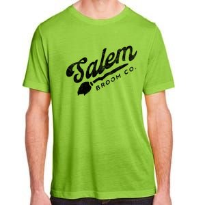 Funny Witch Olde Salem Massachusetts Broom Company Scary Co Cute Gift Adult ChromaSoft Performance T-Shirt