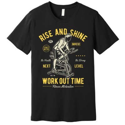 Fitness Work Out Time Premium T-Shirt