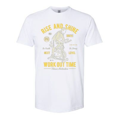 Fitness Work Out Time Softstyle® CVC T-Shirt