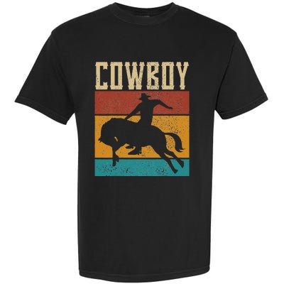 funny Western Outfits Nashville Country Rodeo Cow Garment-Dyed Heavyweight T-Shirt